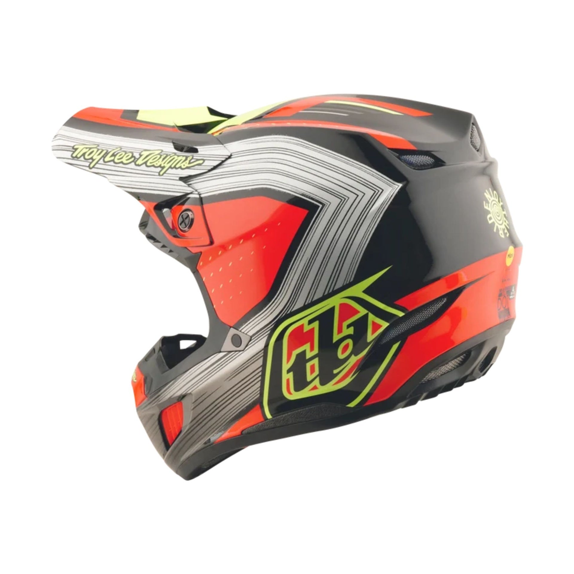 Se5 Ece Composite Helmet; Stripes Black Infra Red